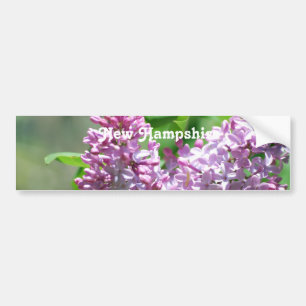 New Hampshire Lilacs Bumper Sticker
