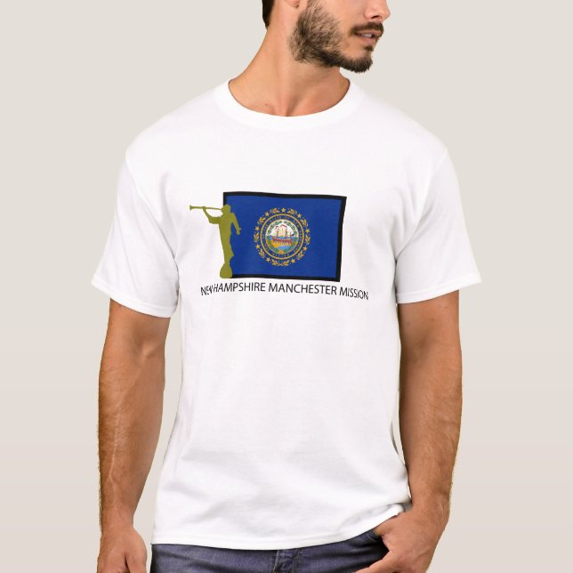 NEW HAMPSHIRE MANCHESTER MISSION LDS CTR T-Shirt (Front)