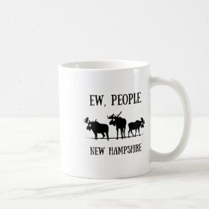 New Hampshire Moose For Introverts Ew People Coffee Mug