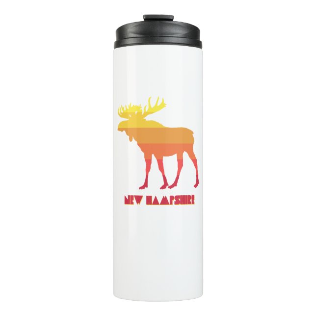 New Hampshire Moose Thermal Tumbler (Front)