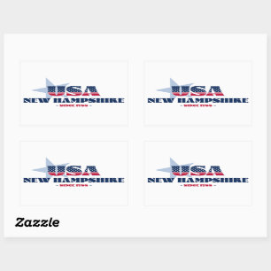 New Hampshire My Home State Sticker