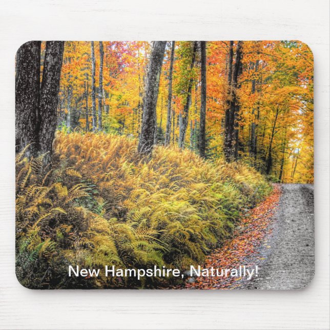 New Hampshire Naturally Mousepad (Front)