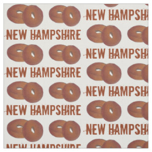 New Hampshire NH Apple Cider Doughnuts Doughnuts F Fabric