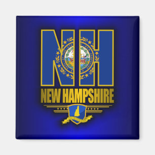 New Hampshire (NH) Magnet