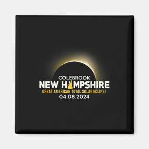 New Hampshire Nh Total Solar Eclipse 2024 Magnet