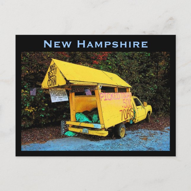 New Hampshire Postcard (Front)