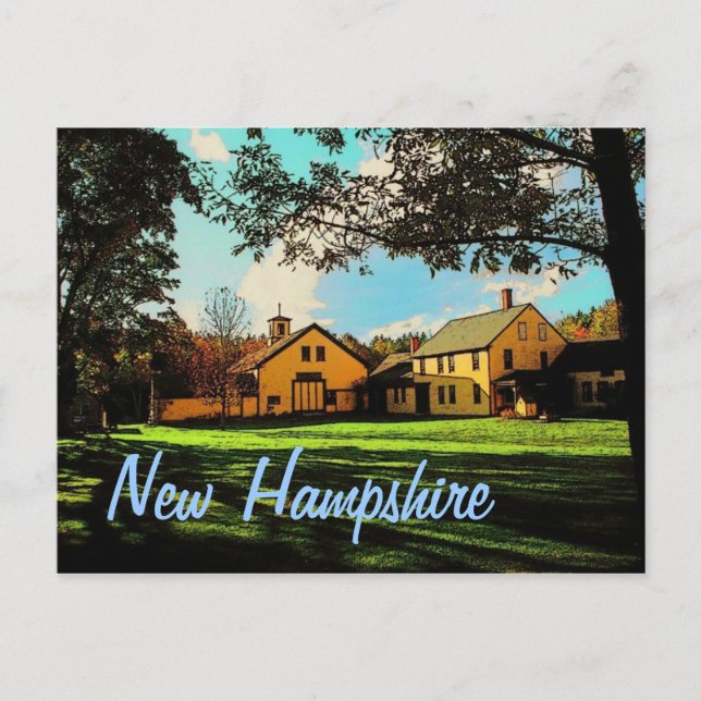 New Hampshire Postcard (Front)