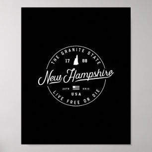 New Hampshire Poster
