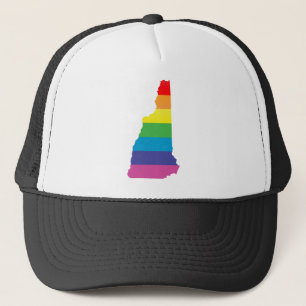 new hampshire pride. trucker hat