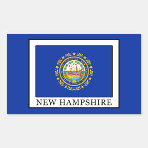 New Hampshire Rectangular Sticker