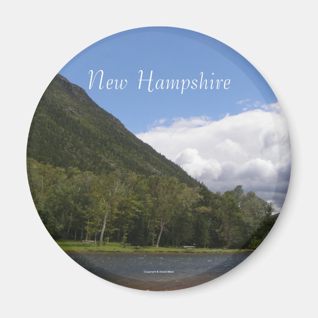 New Hampshire Refrigerator Magnet (Front)