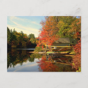 New Hampshire Sea Plane Postcard