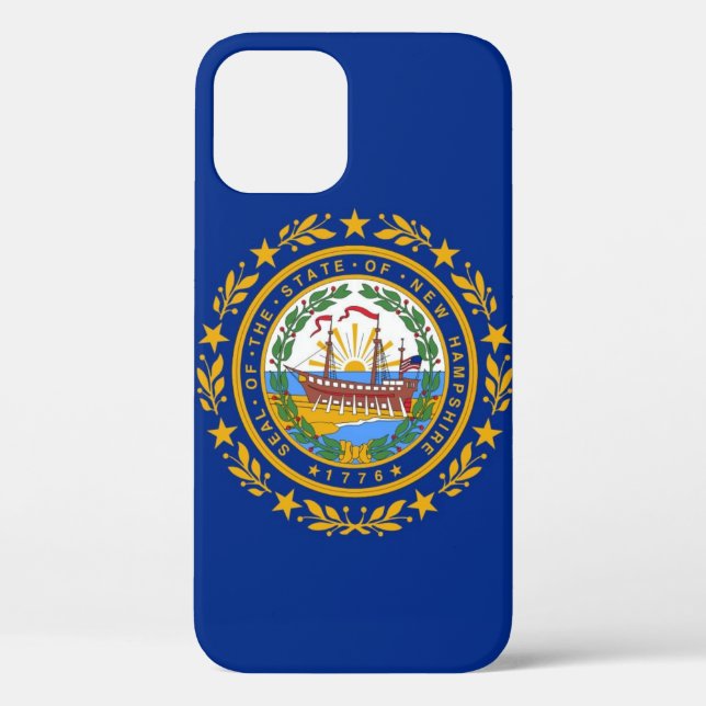 New Hampshire state flag Case-Mate iPhone Case (Back)