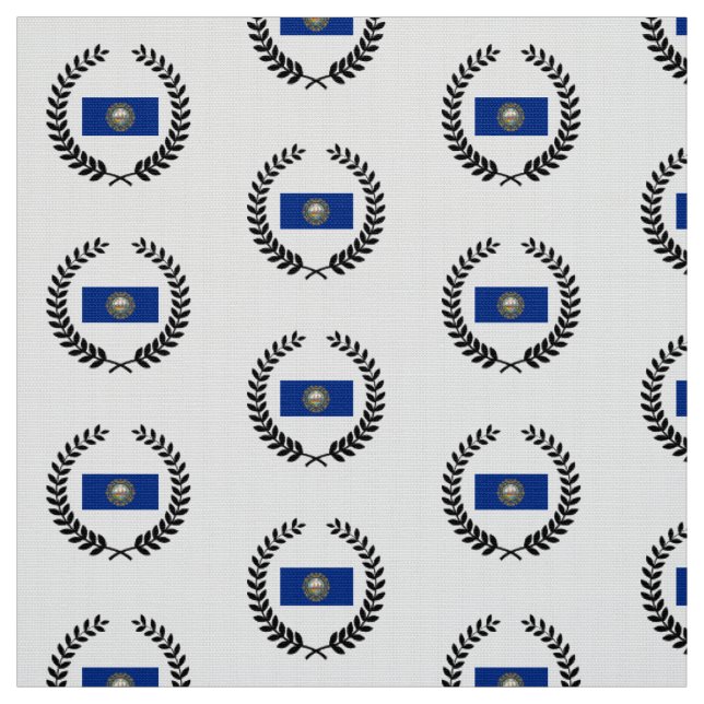 New Hampshire State Flag Fabric (Swatch)