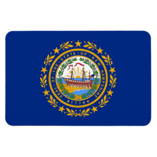 New Hampshire state flag Magnet