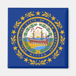 New Hampshire State Flag Magnet