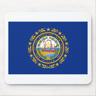 New Hampshire State Flag Mouse Pad