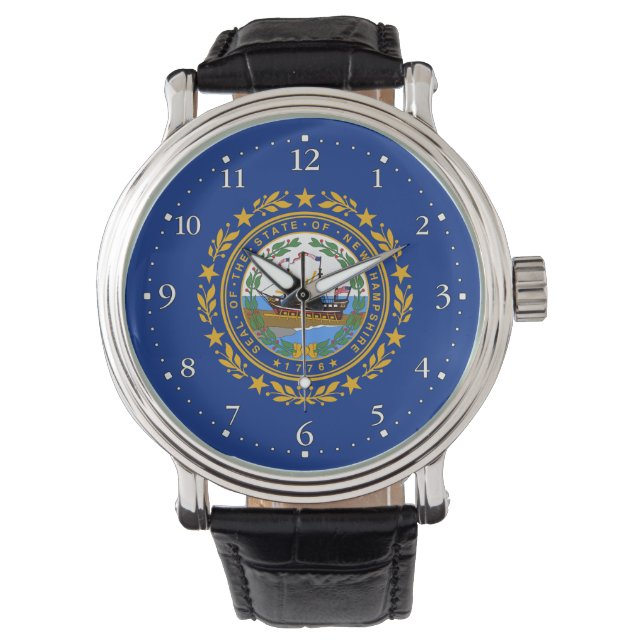 New Hampshire State Flag Watch (Front)