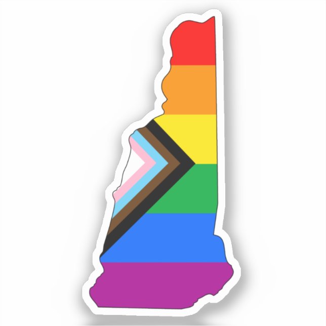 New Hampshire State Pride LGBTQ Progress Pride (Front)