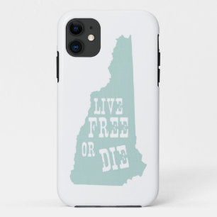 New Hampshire State Slogan Motto iPhone 11 Case