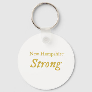 New Hampshire Strong   Key Ring
