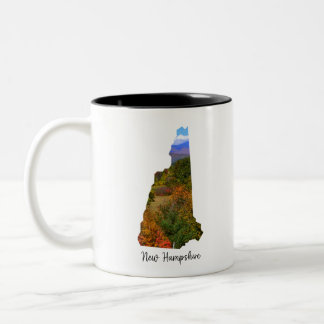 New Hampshire-The Granite State Two-Tone Coffee Mug
