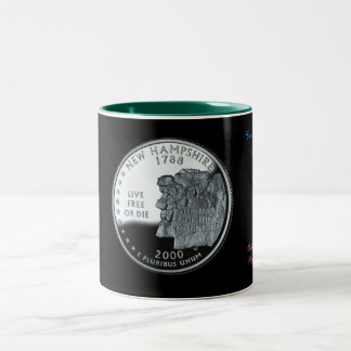 NEW HAMPSHIRE Two-Tone COFFEE MUG