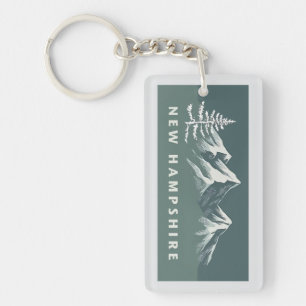 New Hampshire United States of America Key Ring
