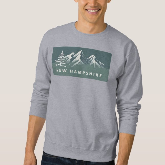 New Hampshire United States of America Sweatshirt (Front)