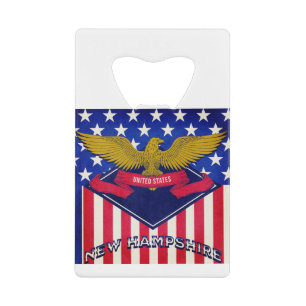 New Hampshire USA Flag