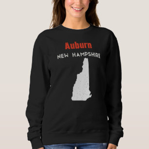 New Hampshire Usa State America Travel Auburn Sweatshirt