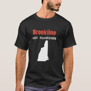 New Hampshire USA State America Travel Brookline  T-Shirt