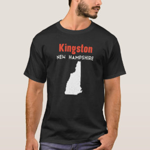 New Hampshire Usa State America Travel Kingston T-Shirt