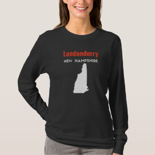 New Hampshire Usa State America Travel Londonderry T-Shirt