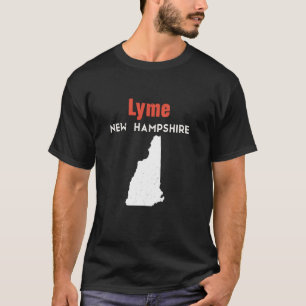 New Hampshire USA State America Travel Lyme T-Shirt
