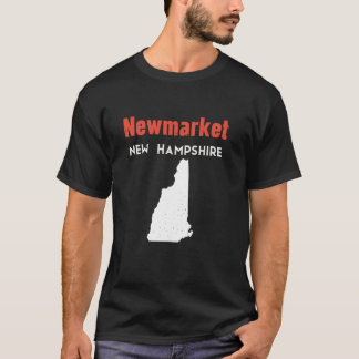 New Hampshire USA State America Travel Newmarket  T-Shirt