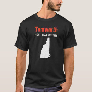 New Hampshire Usa State America Travel Tamworth T-Shirt