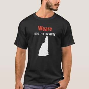 New Hampshire Usa State America Travel Weare T-Shirt