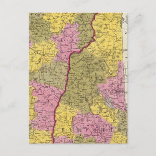 New Hampshire & Vermont Postcard