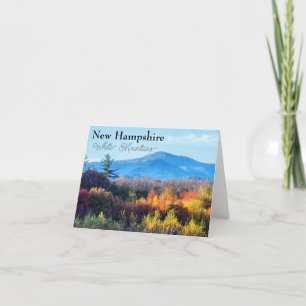 New Hampshire White Mountains Card