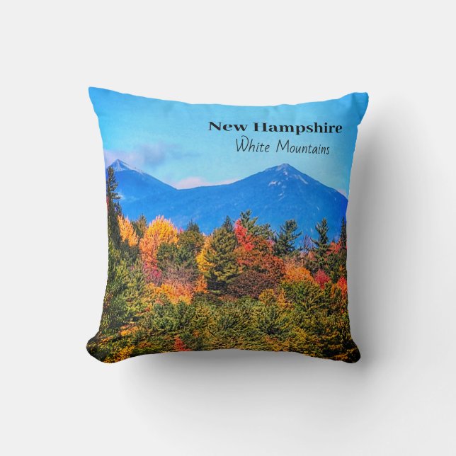 New Hampshire White mountains  Cushion (Front)