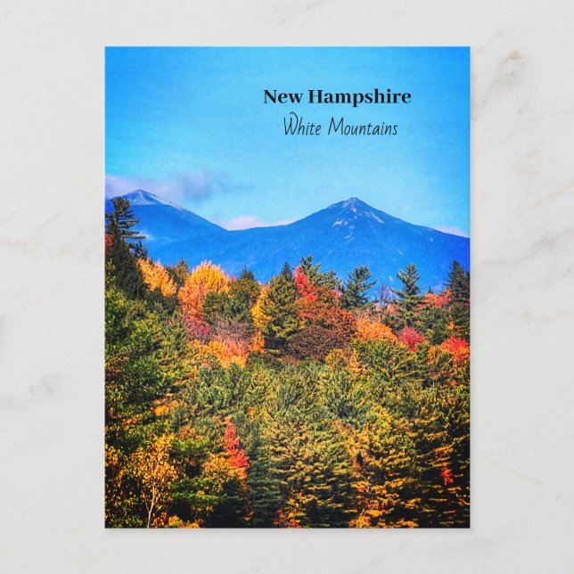 New Hampshire White mountains Postcard (Front)