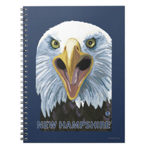 New HampshireEagle Up Close Notebook