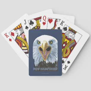 New HampshireEagle Up Close Playing Cards