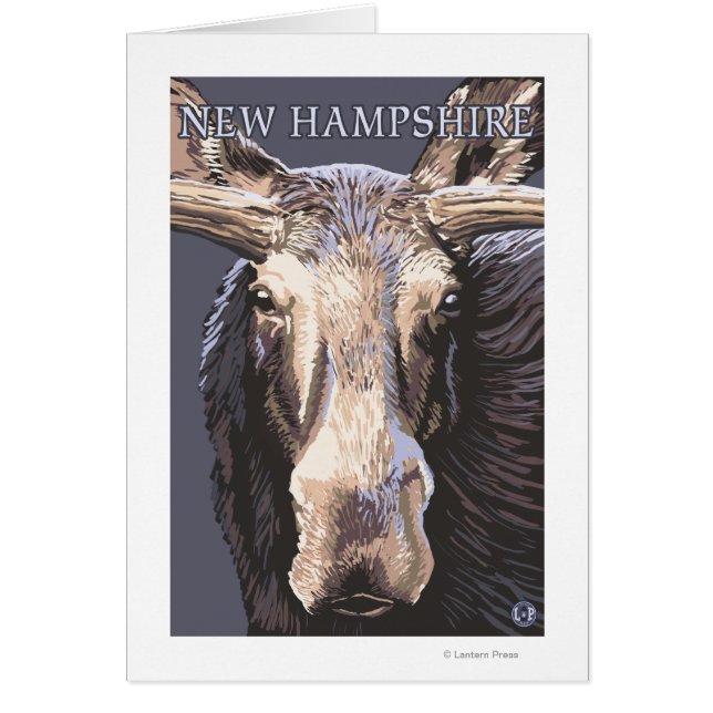 New HampshireMoose Up Close (Front)