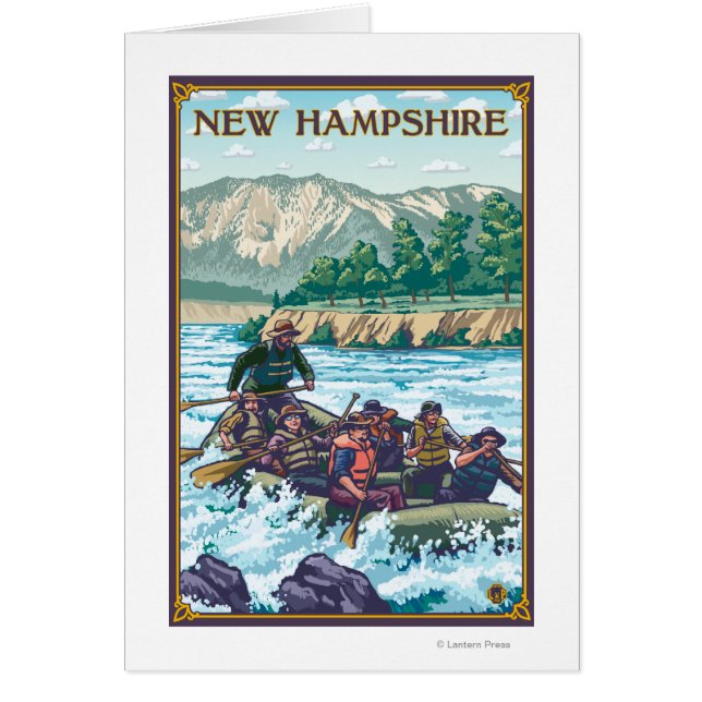 New HampshireRiver Rafting Scene (Front)