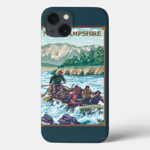 New HampshireRiver Rafting Scene iPhone 13 Case