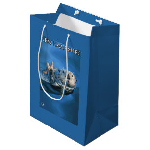 New HampshireSea Otter Scene Medium Gift Bag