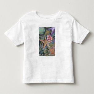 New HampshireTidepool Scene Toddler T-Shirt