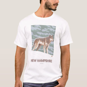 New HampshireWolf Scene T-Shirt